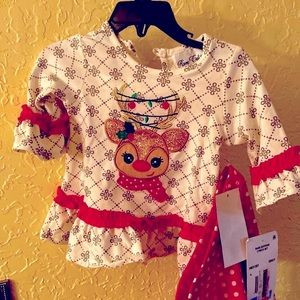 Christmas 2 pc outfit